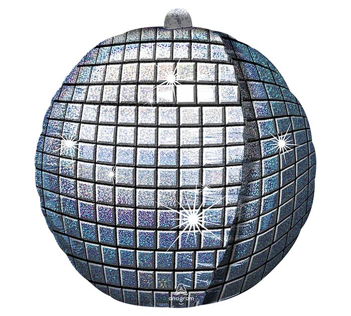 Holographic Disco Ball Orbz Balloon