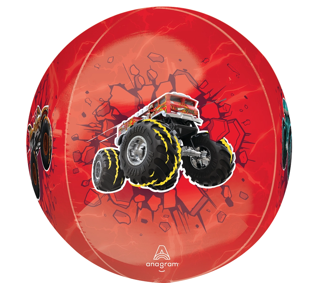 Hot Wheels Monster Trucks Orbz Balloon