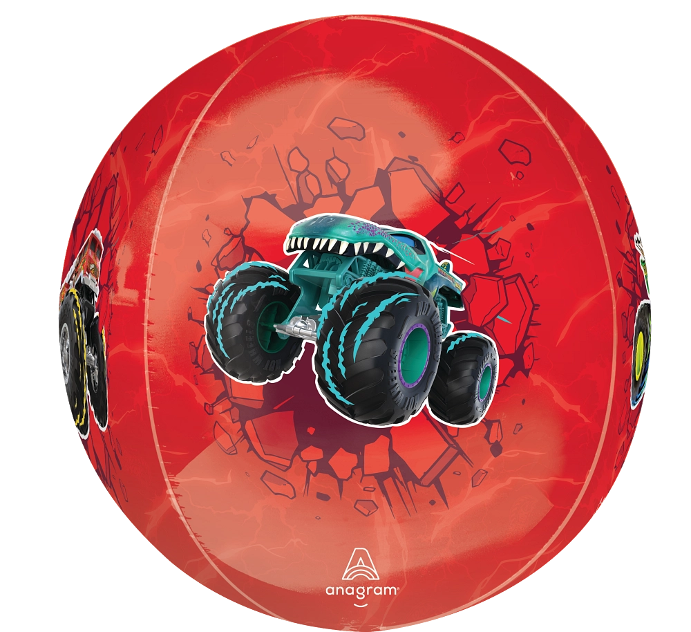 Hot Wheels Monster Trucks Orbz Balloon