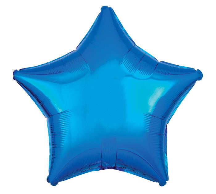 Metallic Blue Standard Foil Balloon