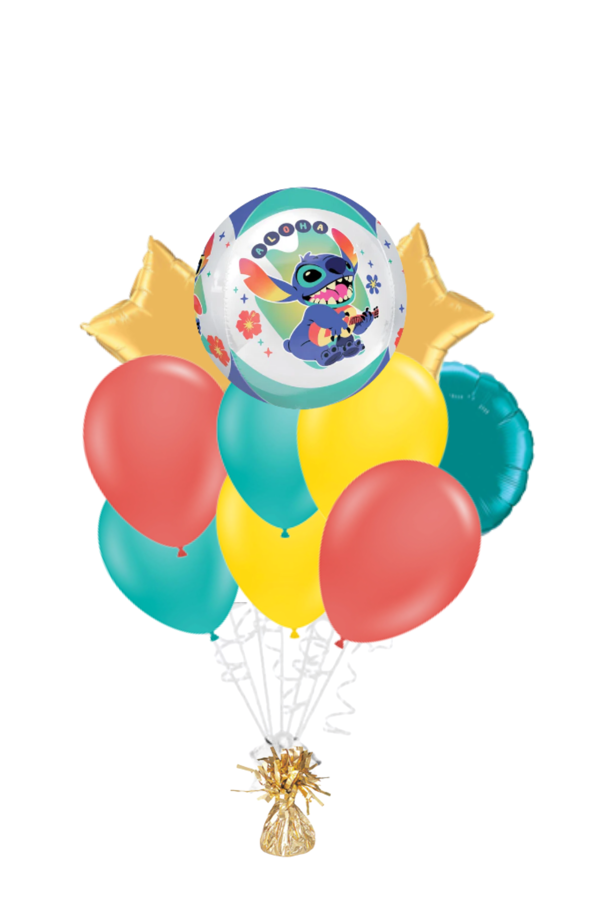 Lilo & Stitch Orbz Balloon Bouquet