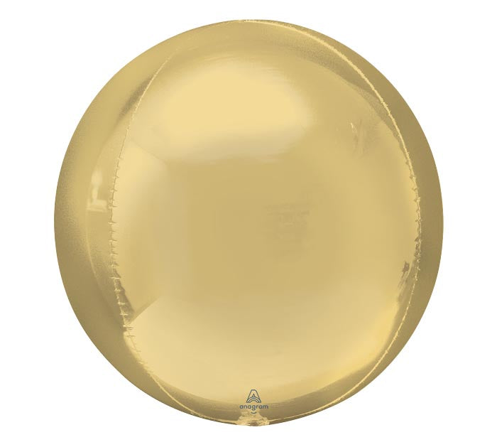 White Gold Orbz Balloon