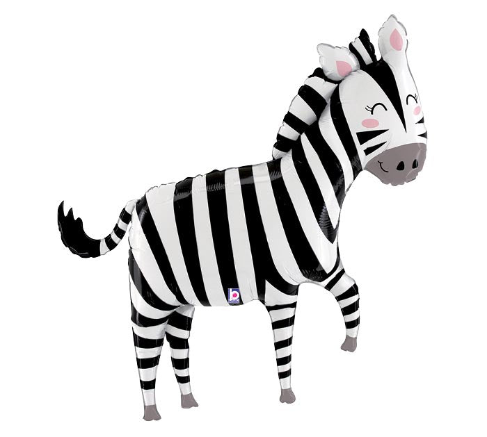 Jungle Zebra Shape Balloon
