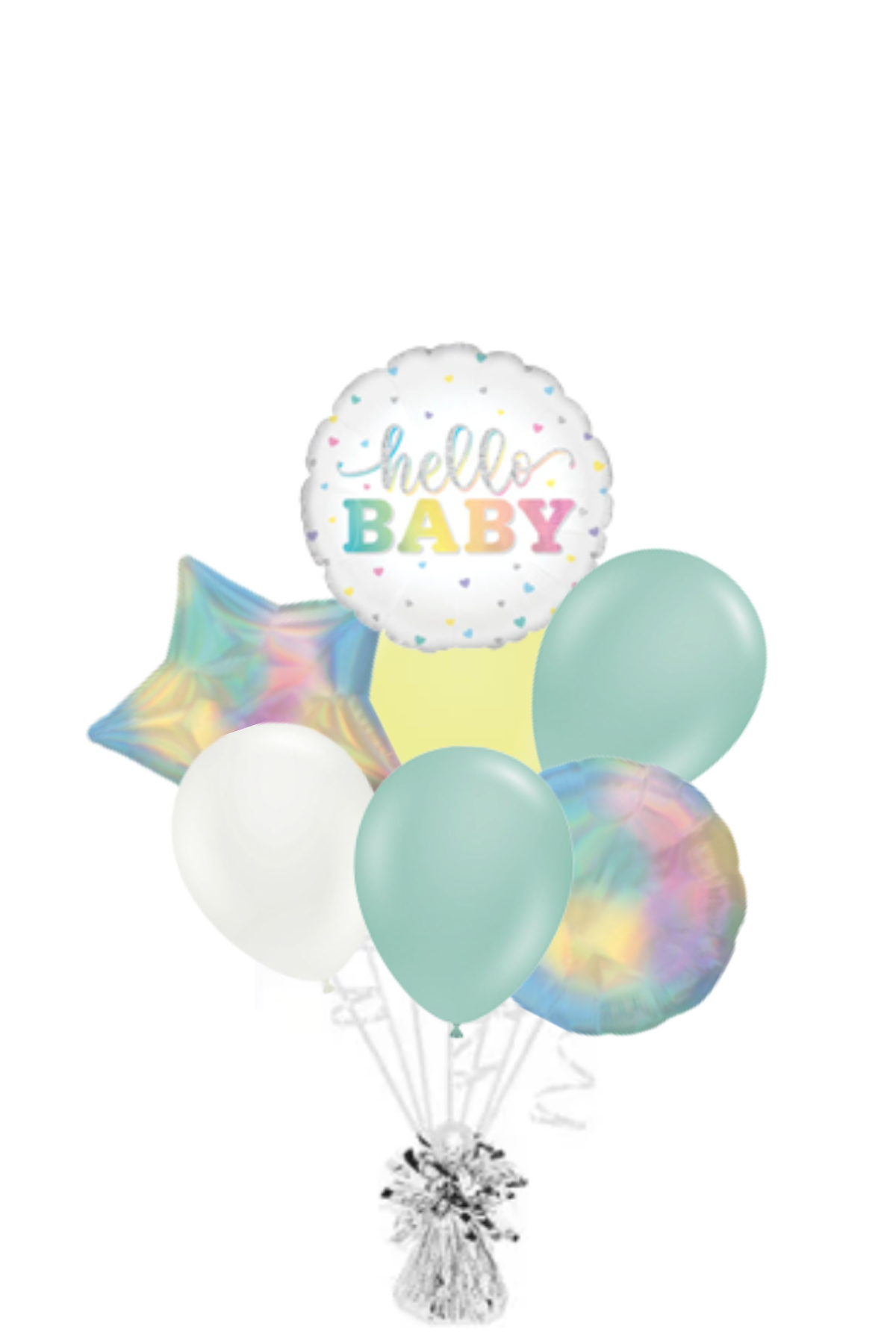 Hello Baby Balloon Bouquet
