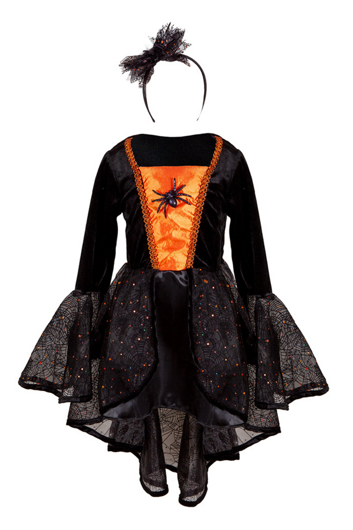 Sybil The Spider Witch Dress & Headband