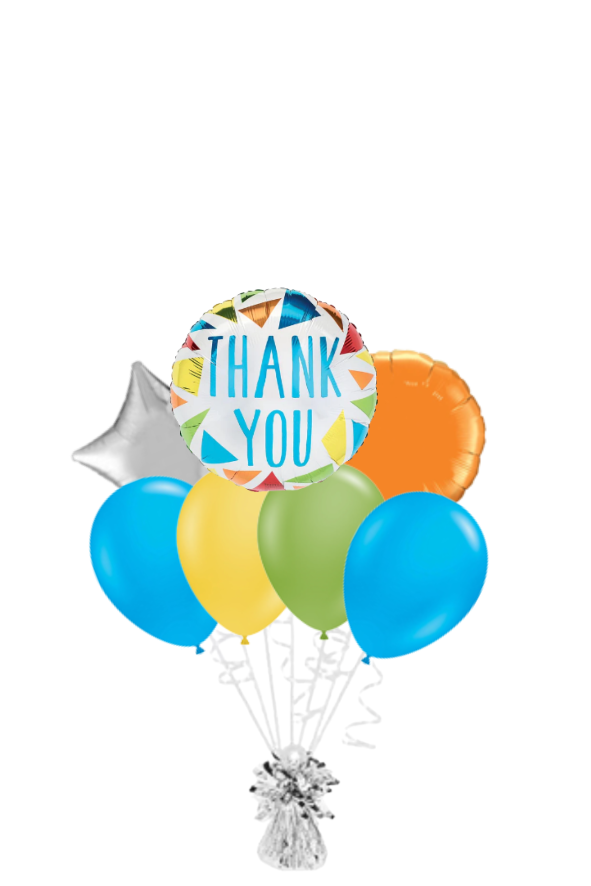 Triangle Thank You Balloon Bouquet