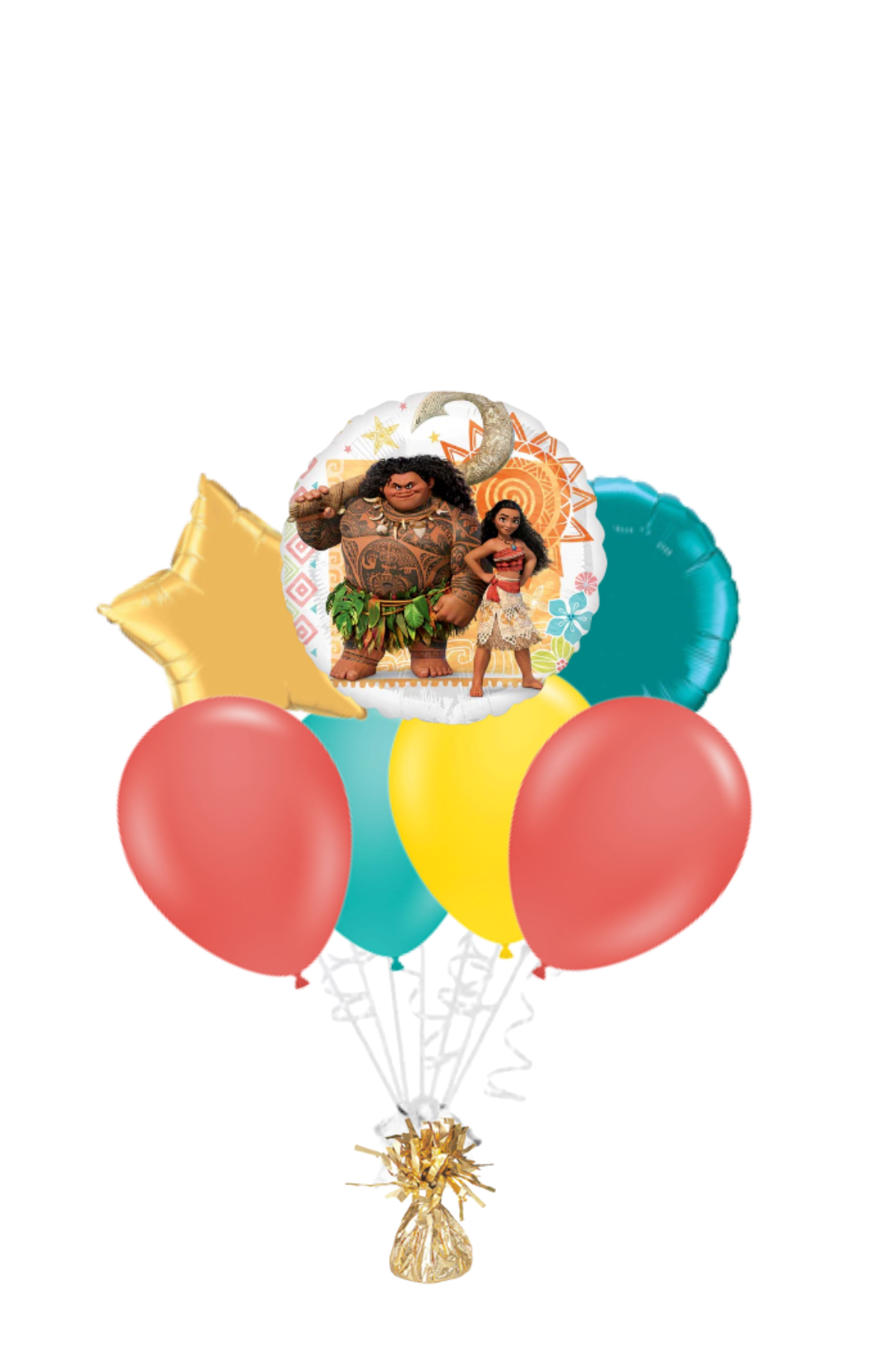 Moana Balloon Bouquet