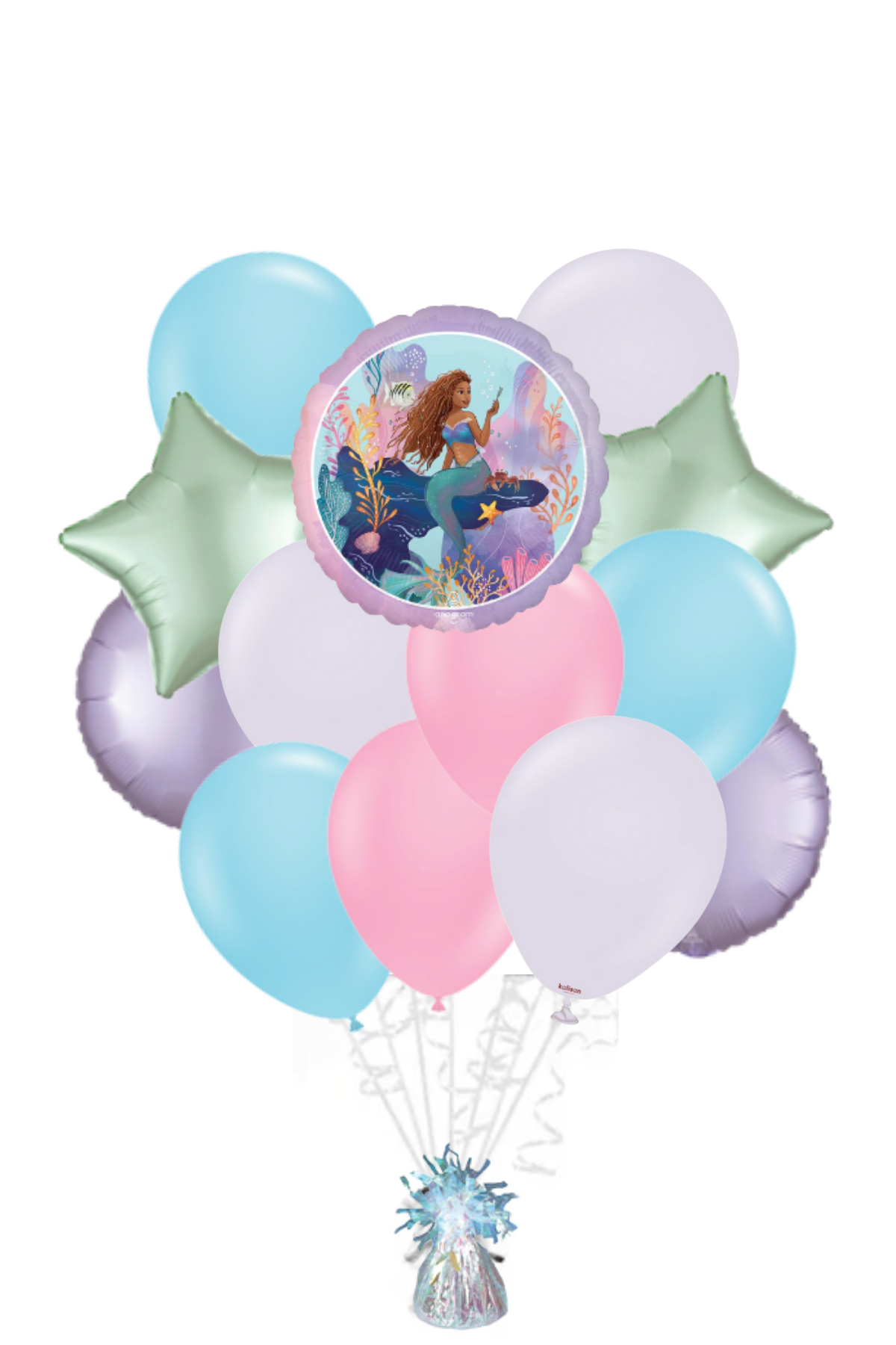 Live Action Little Mermaid Balloon Bouquet