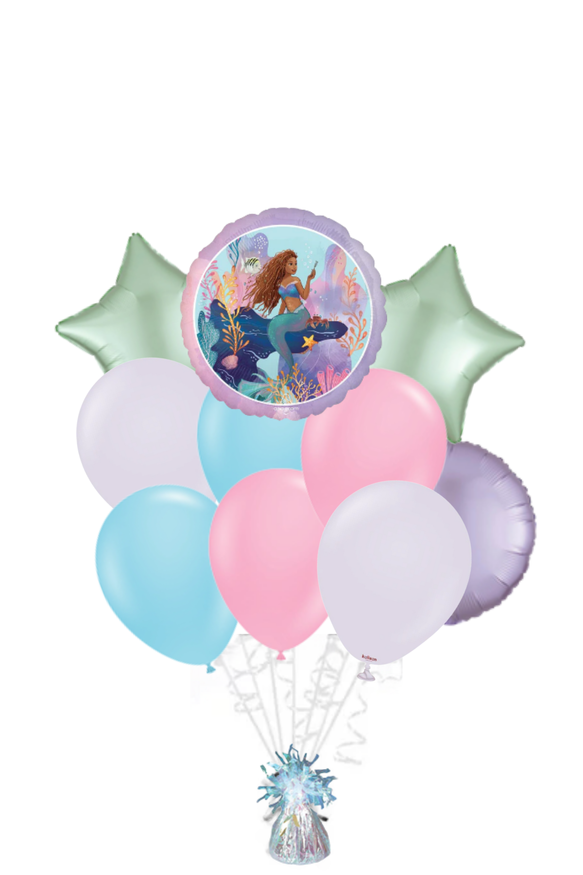 Live Action Little Mermaid Balloon Bouquet