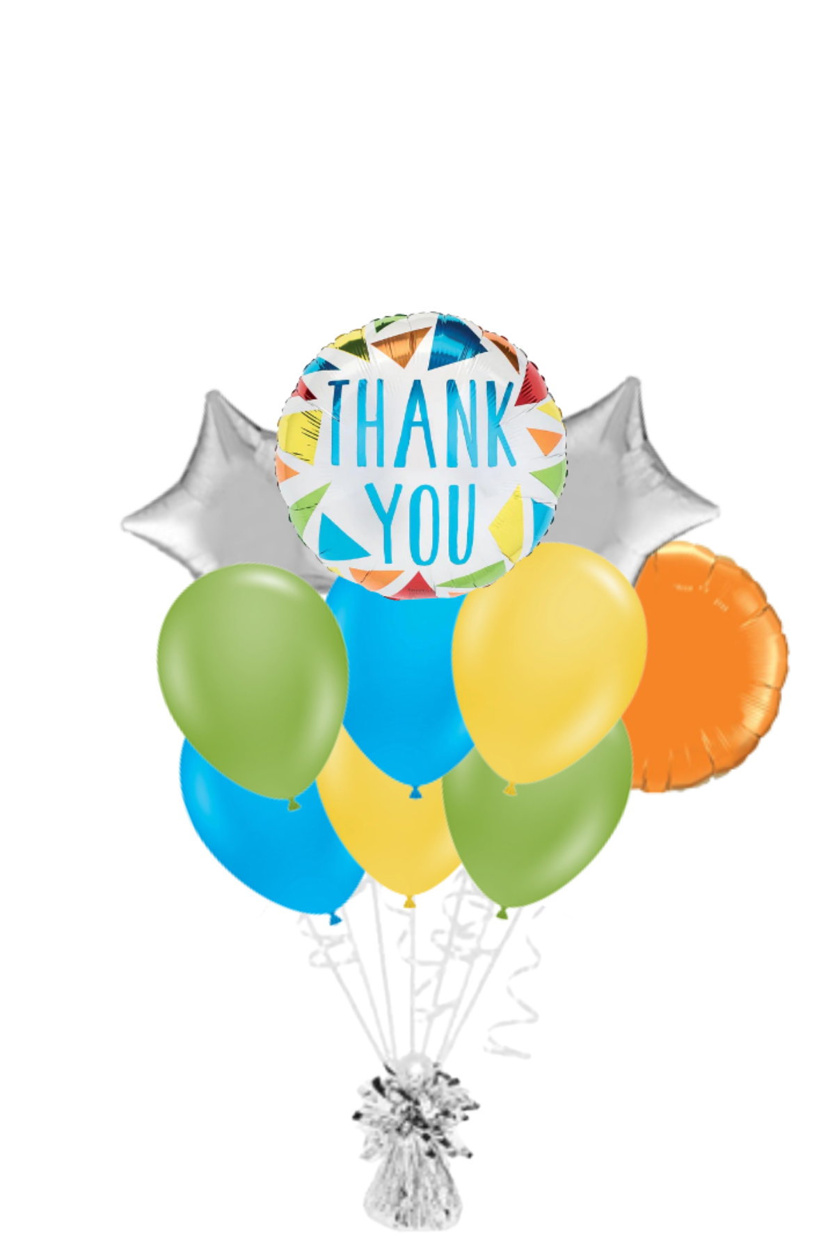 Triangle Thank You Balloon Bouquet