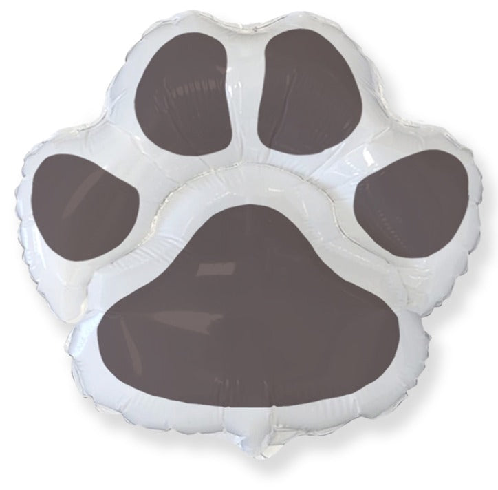 Paw Print Balloon - Black