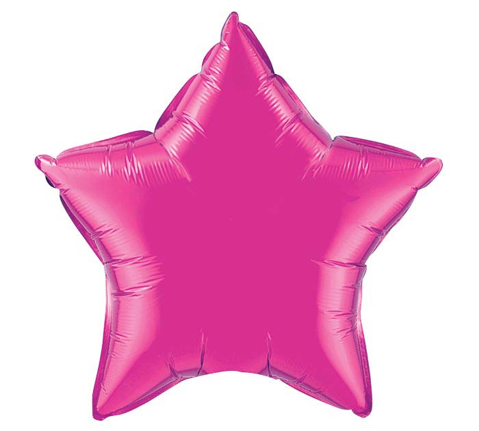 Magenta Standard Foil Balloon