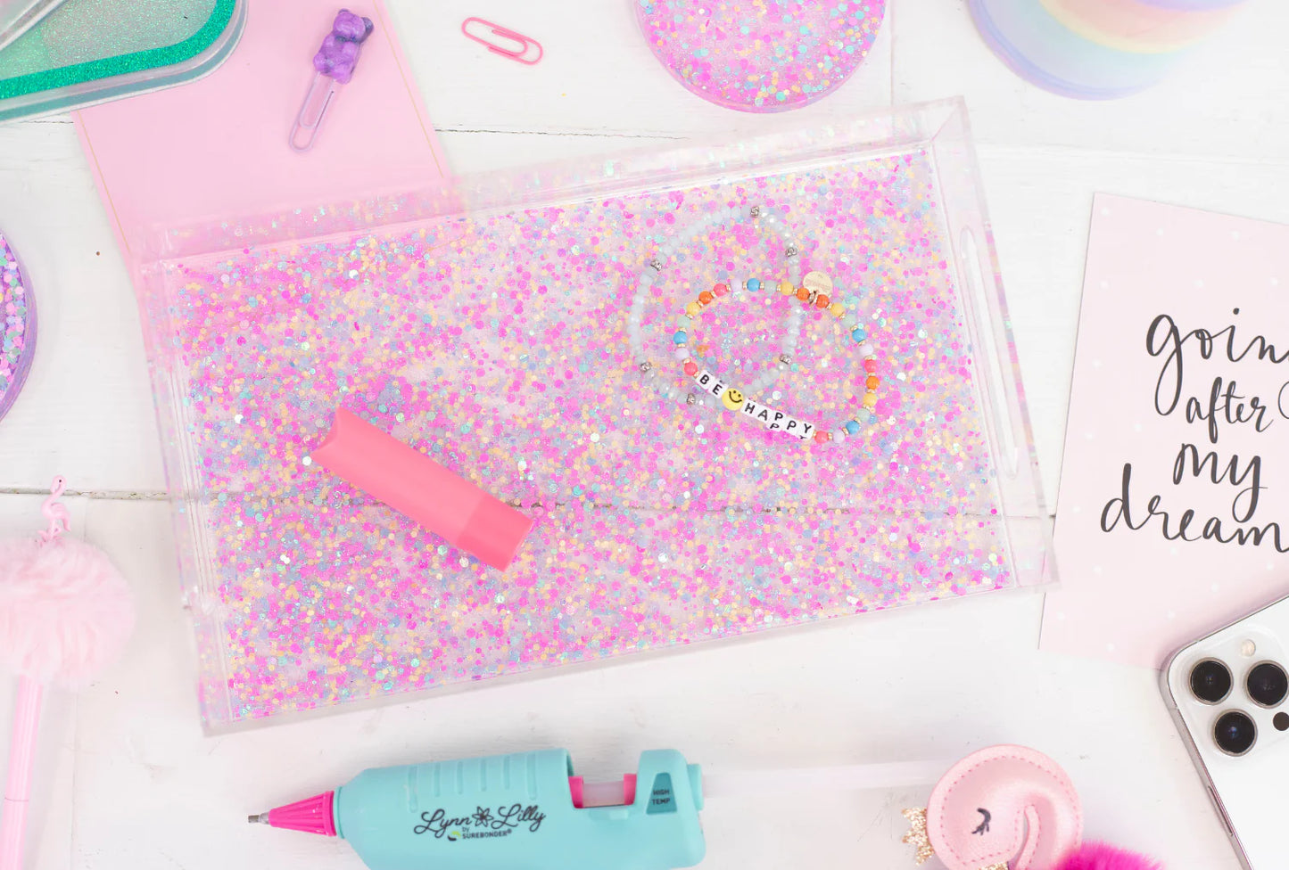 Acrylic Confetti Tray