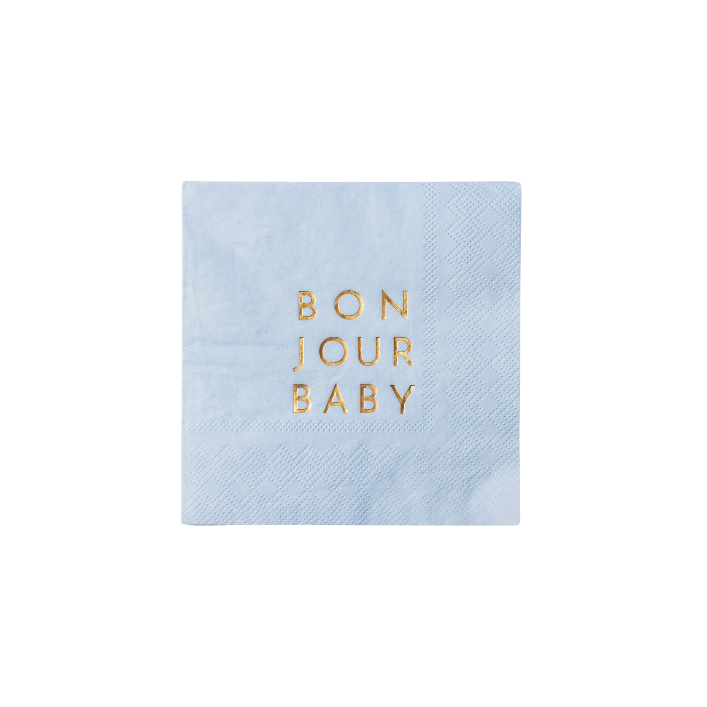 Bonjour Baby Sky Blue Napkins