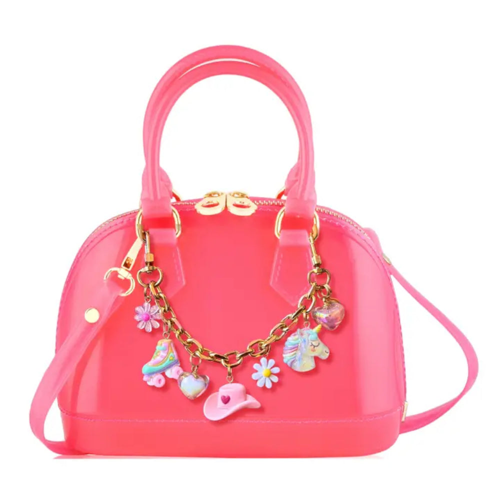 Cate Bubblegum Pink Purse - Let's Go Girls
