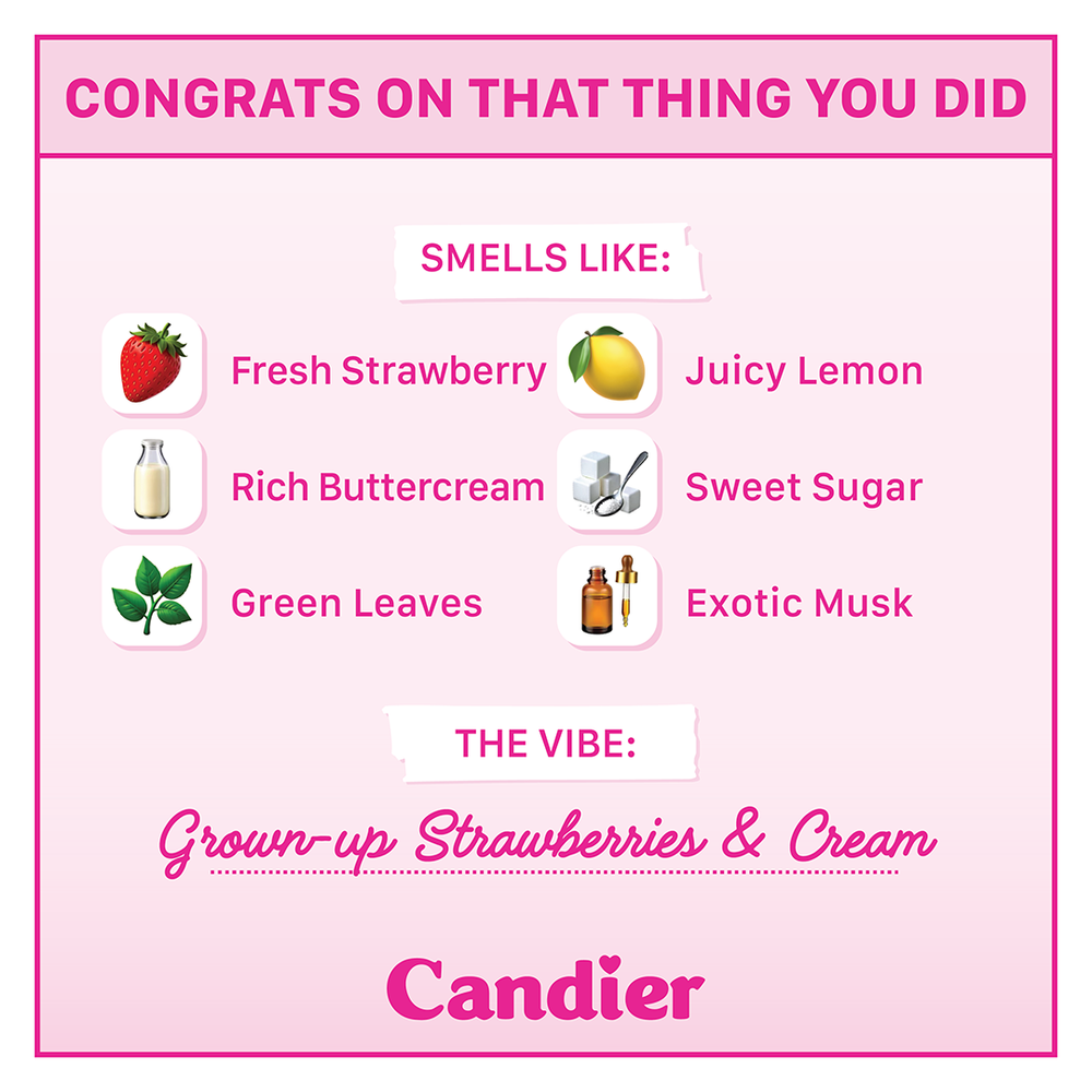 Congrats On That Thing You Did! Candle