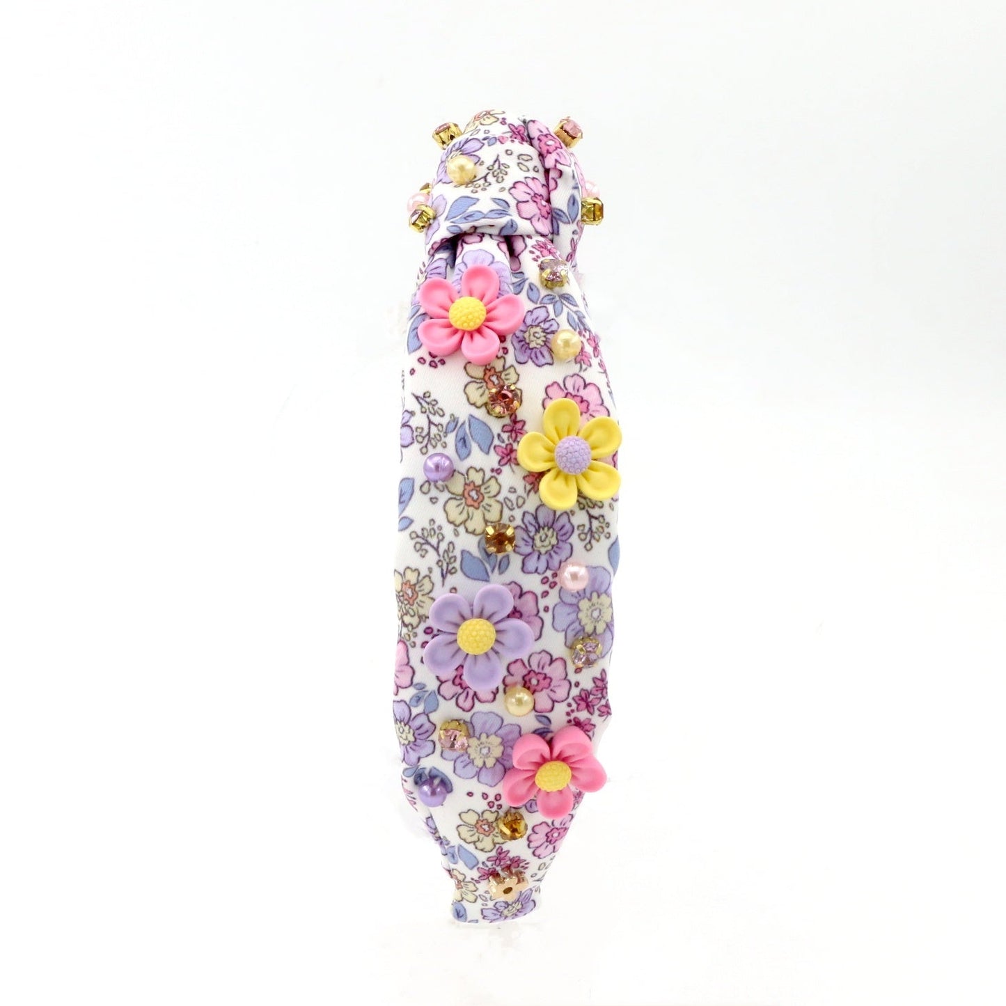 Fall Floral Knotted Headband
