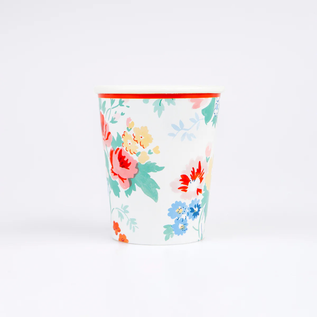 Vintage Floral Cups