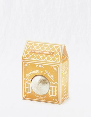 Cookies and Milk Bath Bomb