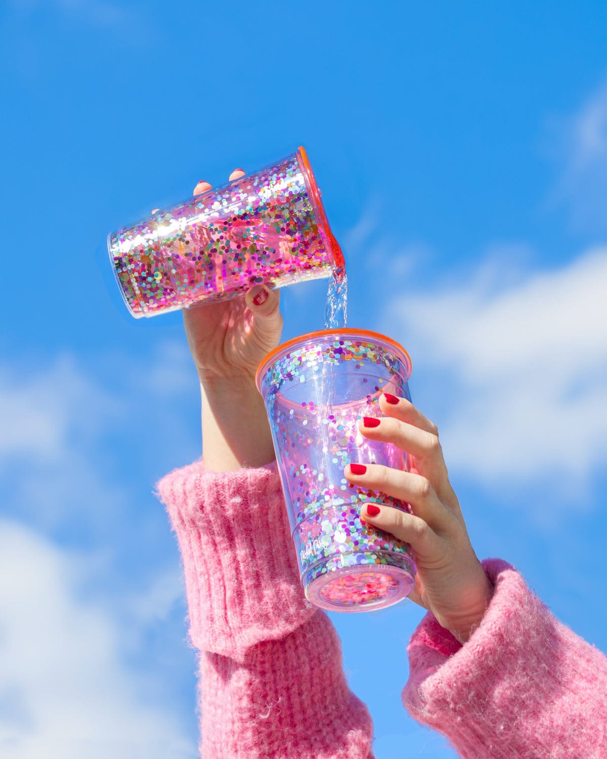 Drink Up Confetti Cup