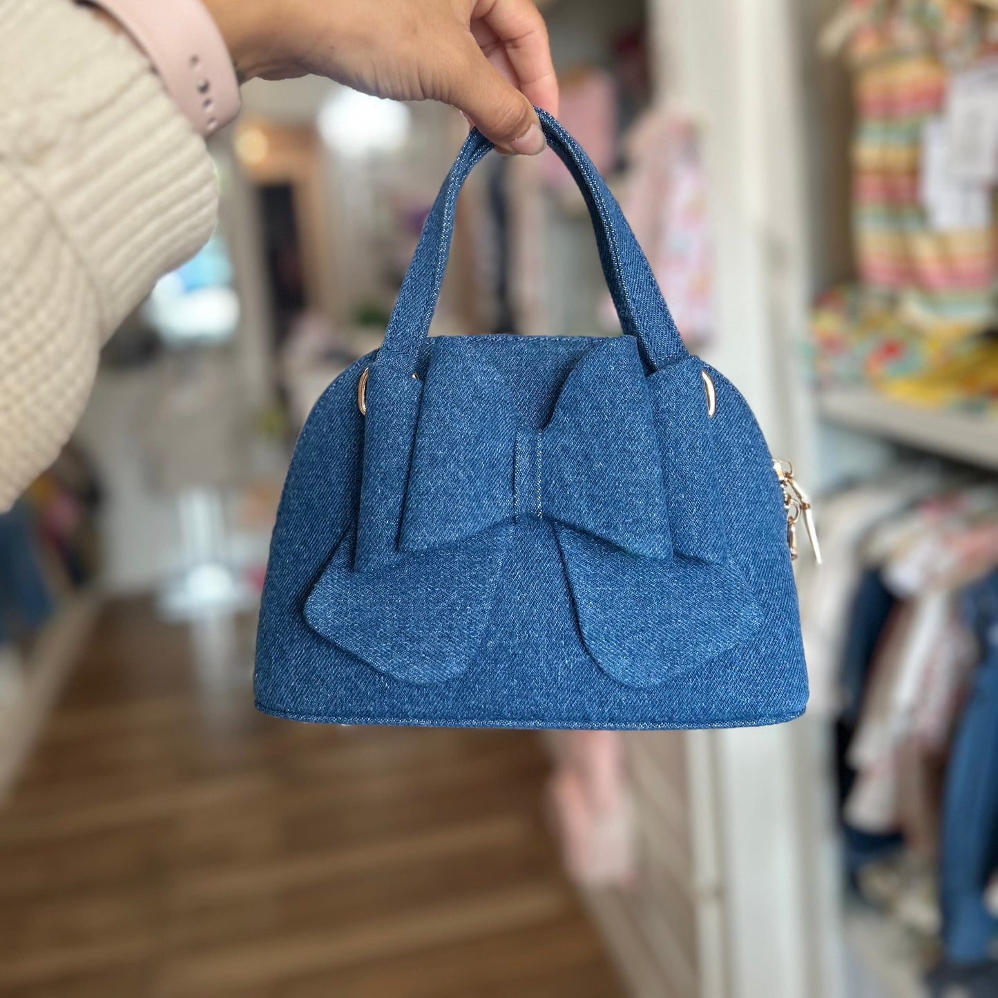 Margo: Denim Purse