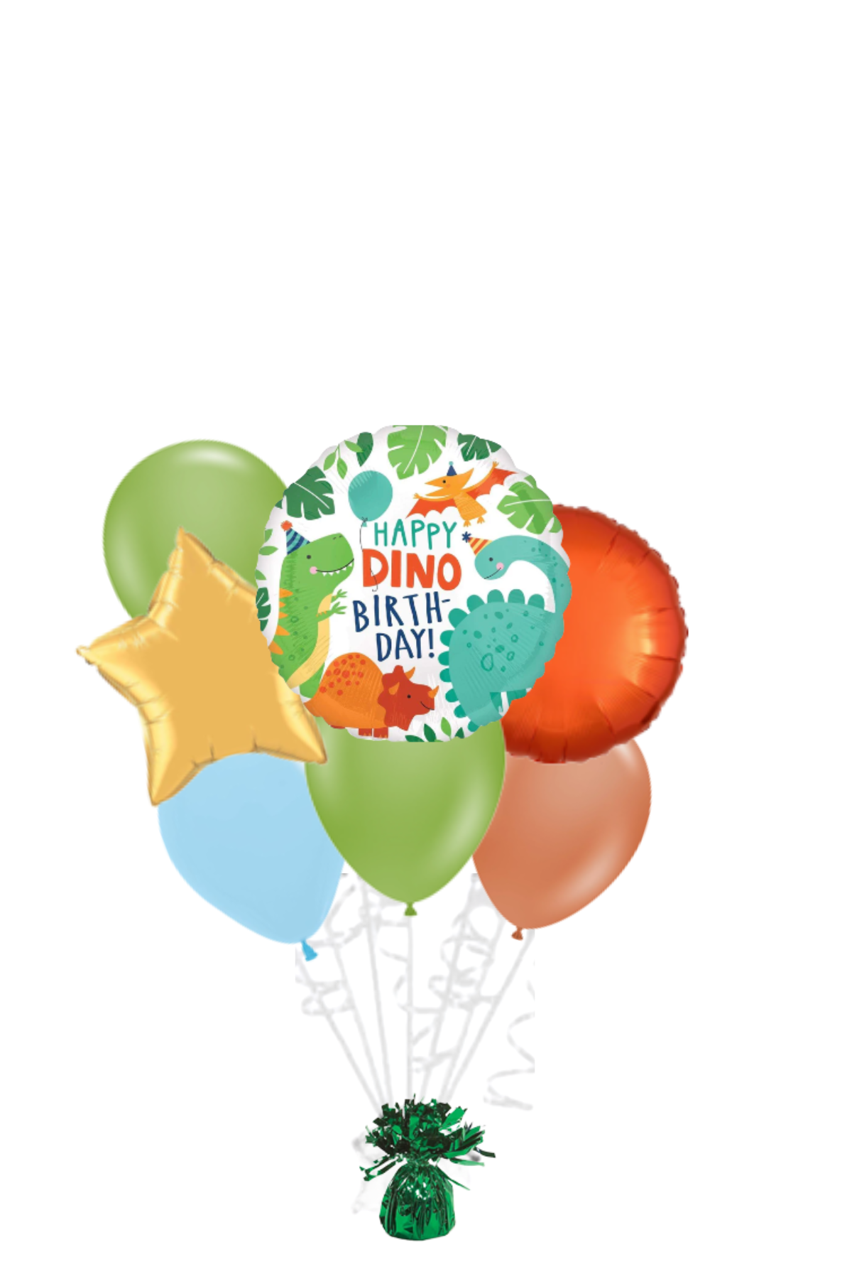 Dinomite Happy Birthday Balloon Bouquet