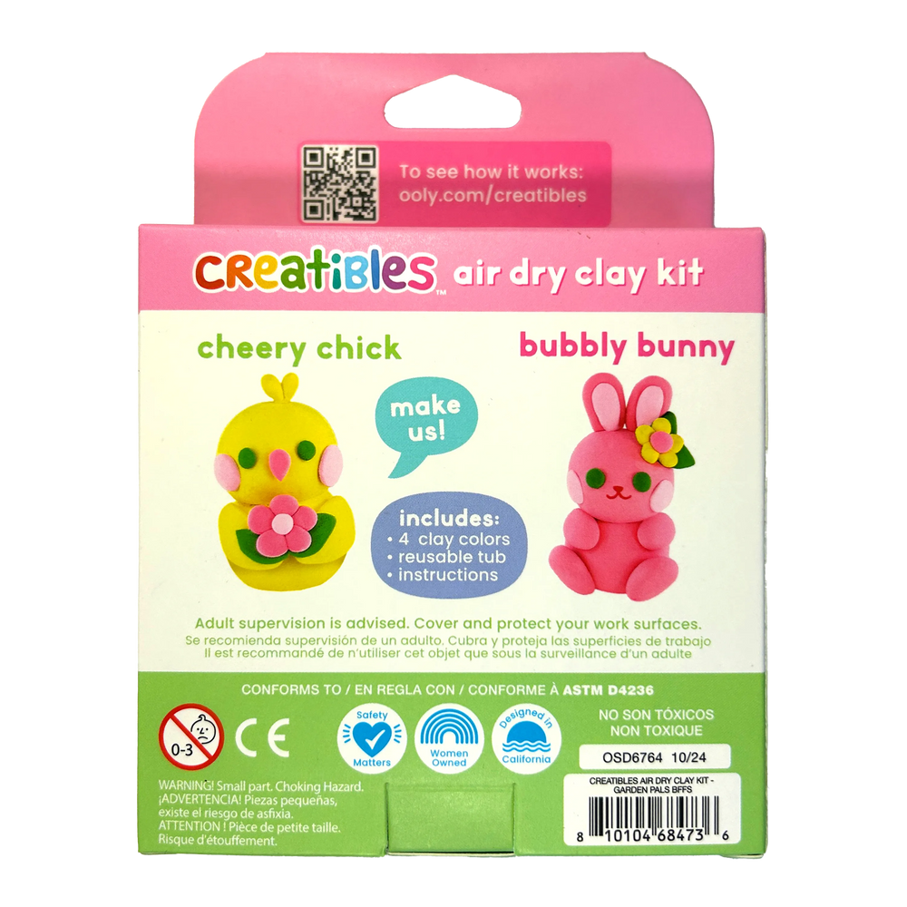 Creatibles: Air Dry Clay Kit (Garden Pals BFFs)
