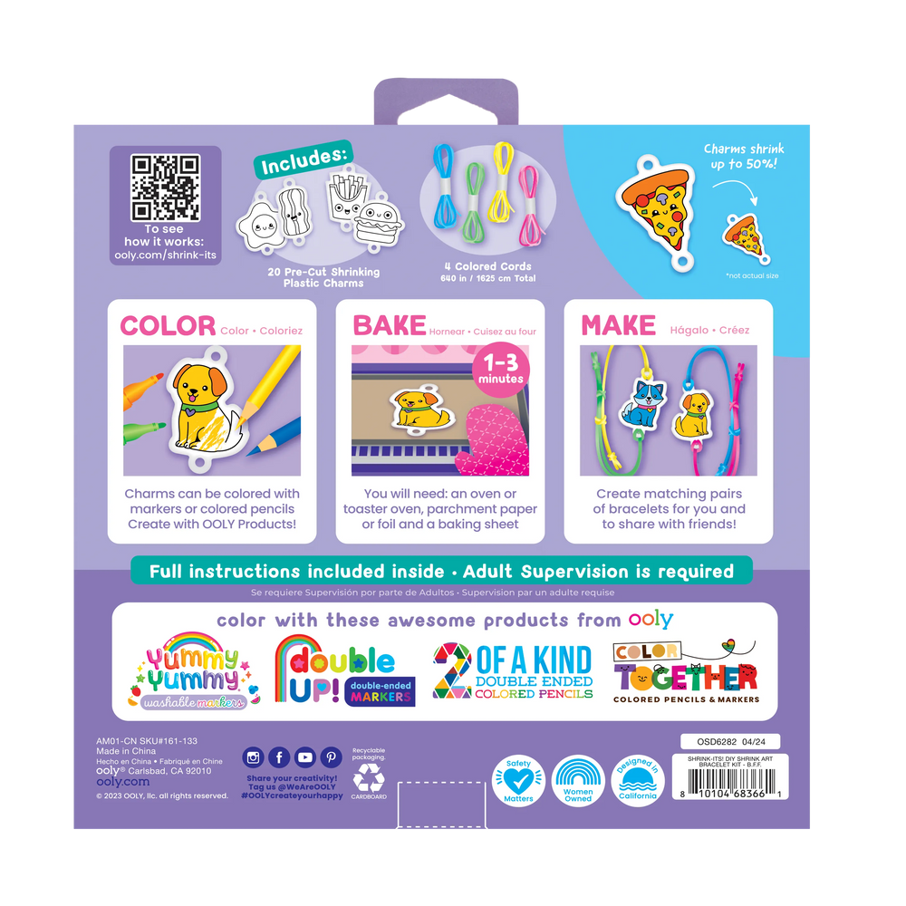 Shrink-its! DIY Shrink Art Kit - BFF