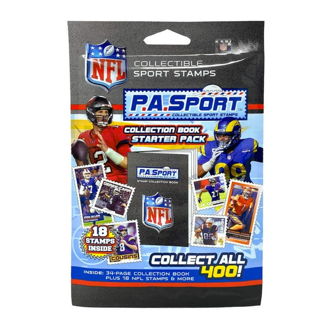 P.A. Sport Collectible Sport Stamps 2025 NFL