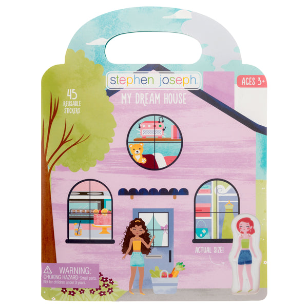 Reusable Sticker Book: My Dream House