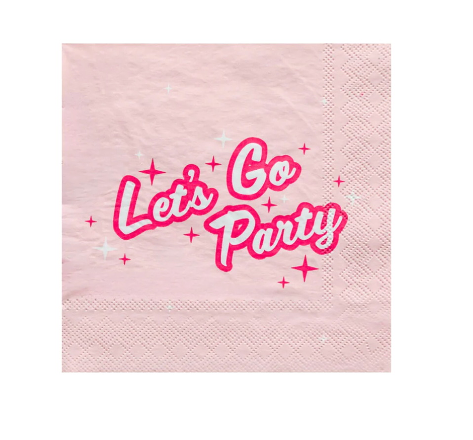 Let's Go Party Napkins