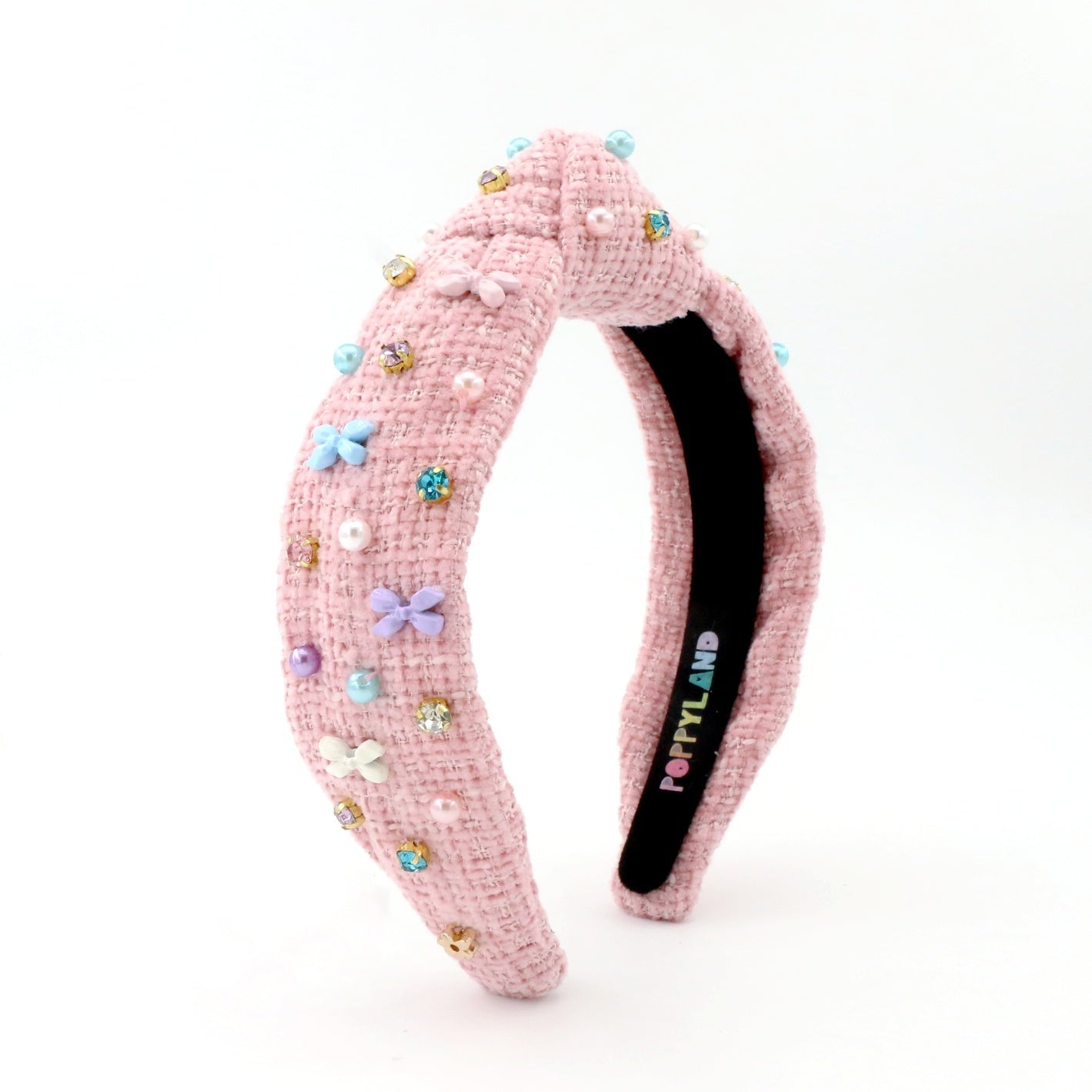 Tweed Bow Multi Headband