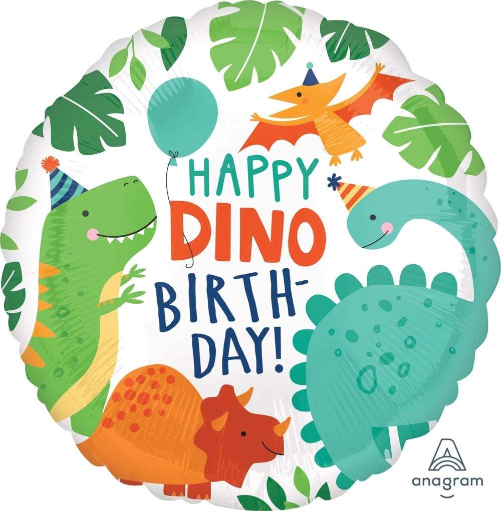 Dinomite Party Balloon