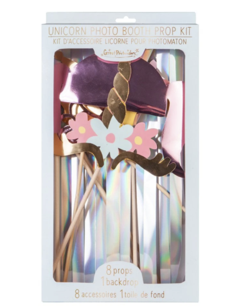 Unicorn Party Photo Booth Prop Kit