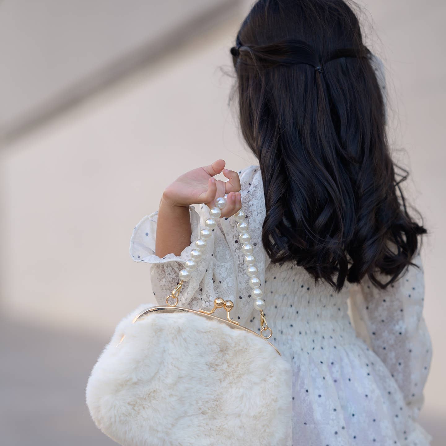 Hadley & Lovie Faux Fur Purse