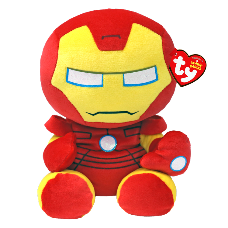 Iron Man Beanie Babies