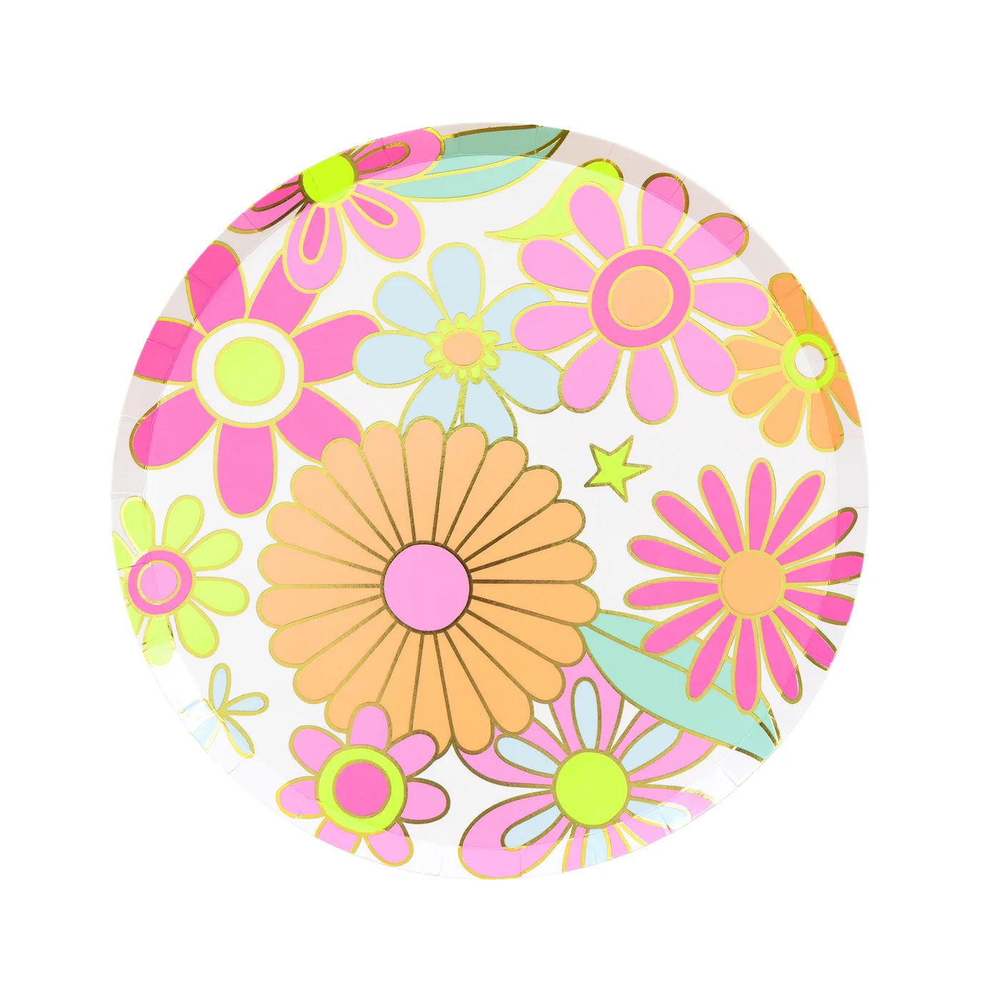 Flower Power Side Plates