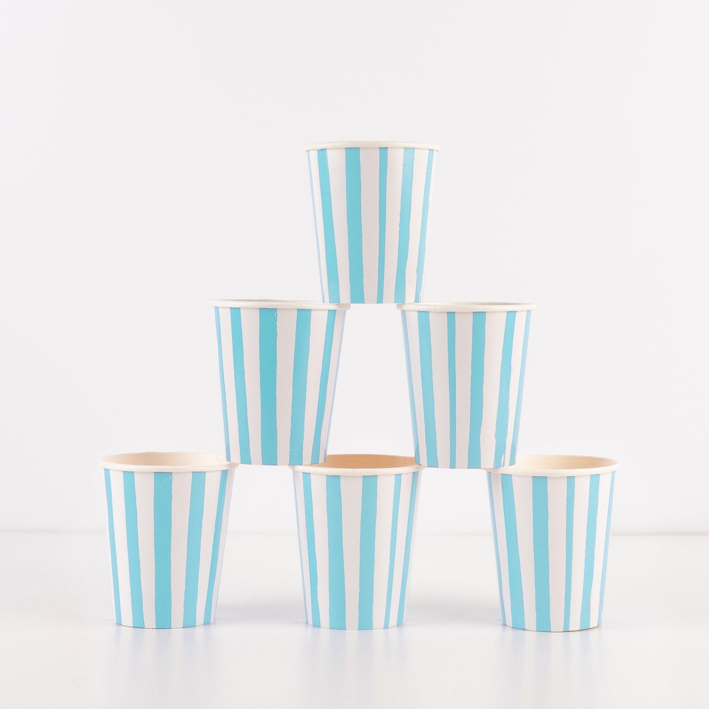 Blue Stripe Small Tumbler Cups
