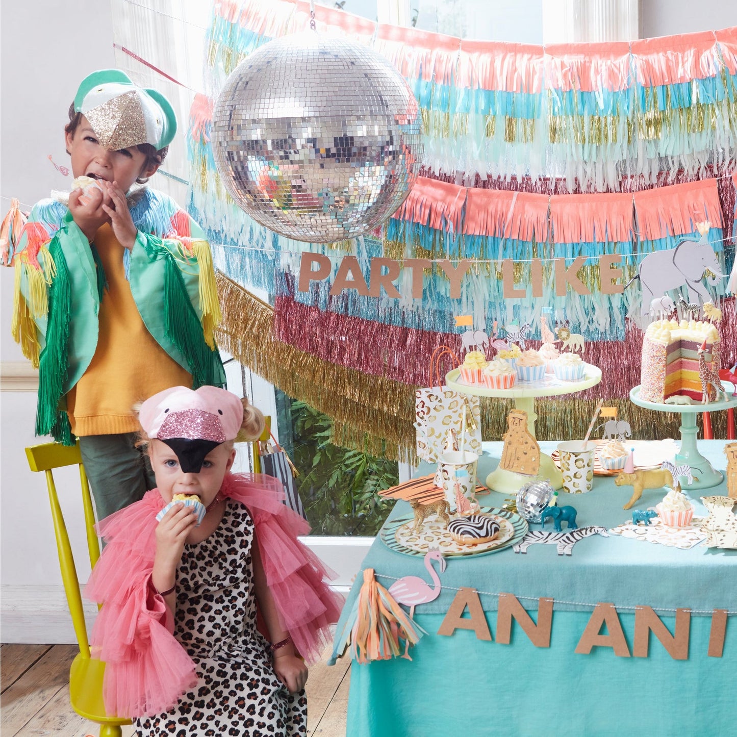 Safari Party Like an Animal Garland