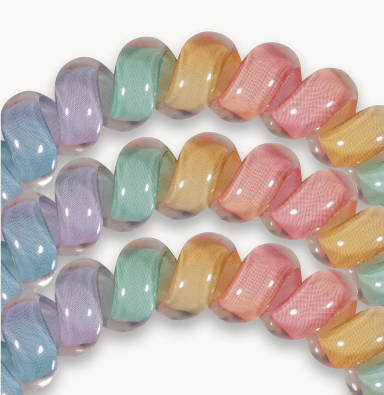 Rainbow Road Hair Tie- Small