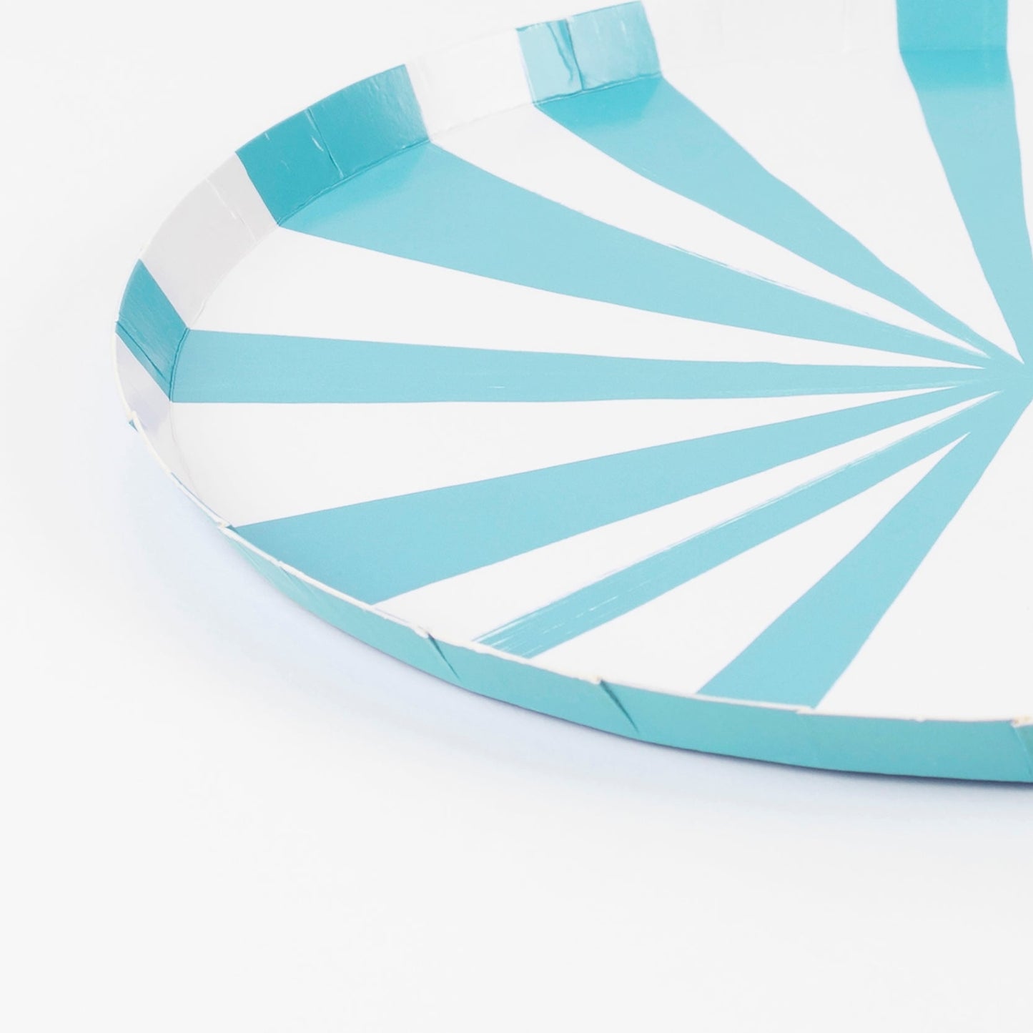 Blue Stripe Dinner Plates