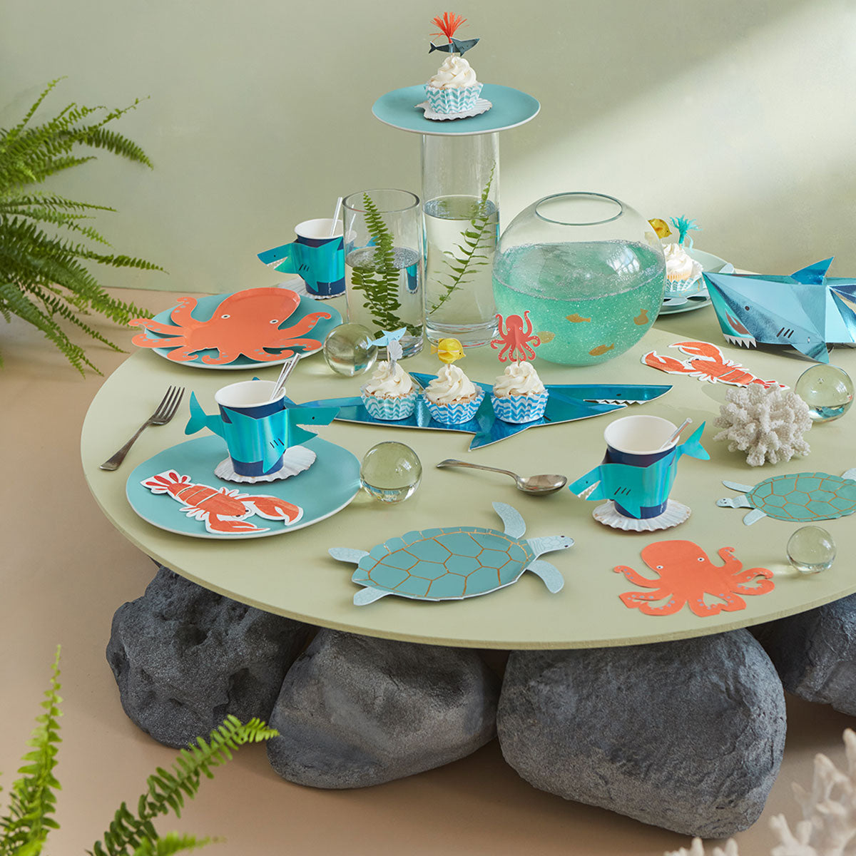 Under the Sea Cupcake Toppers