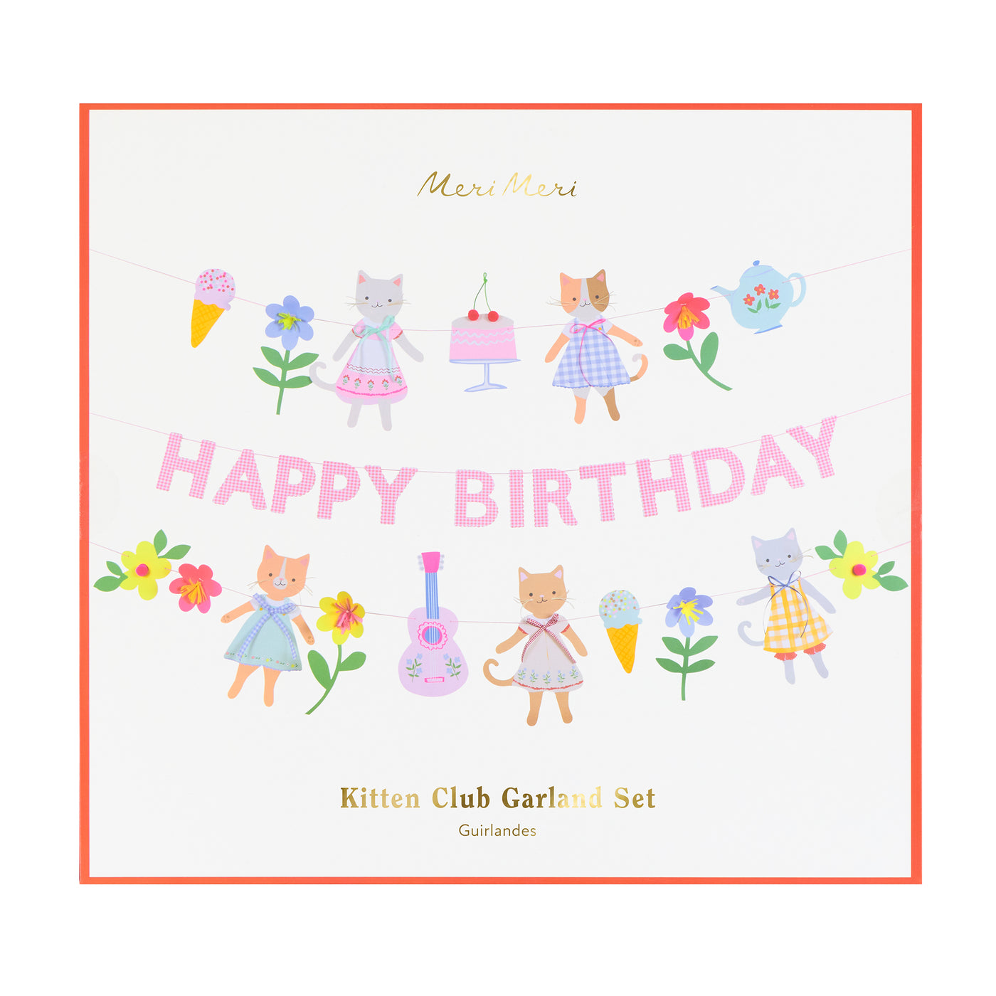 Kitten Club Garland Set