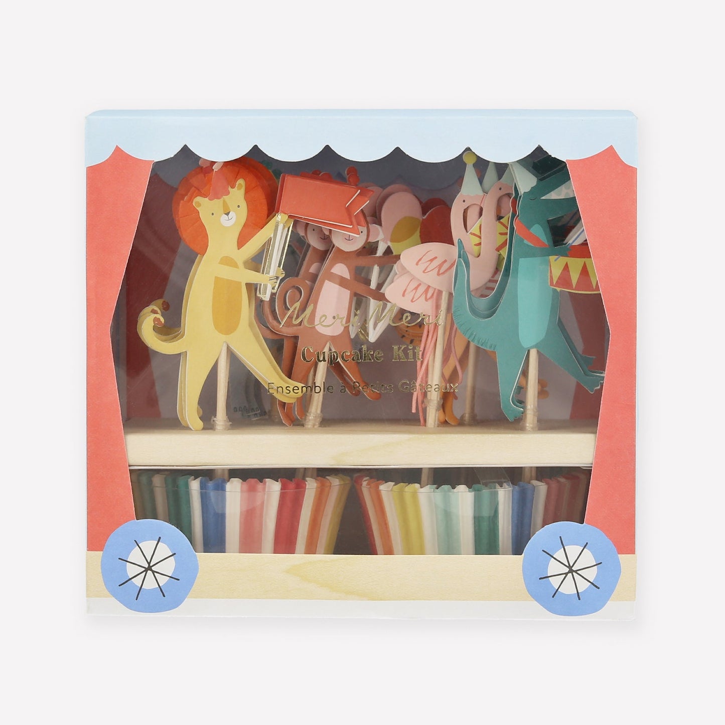 Animal Parade Cupcake Toppers