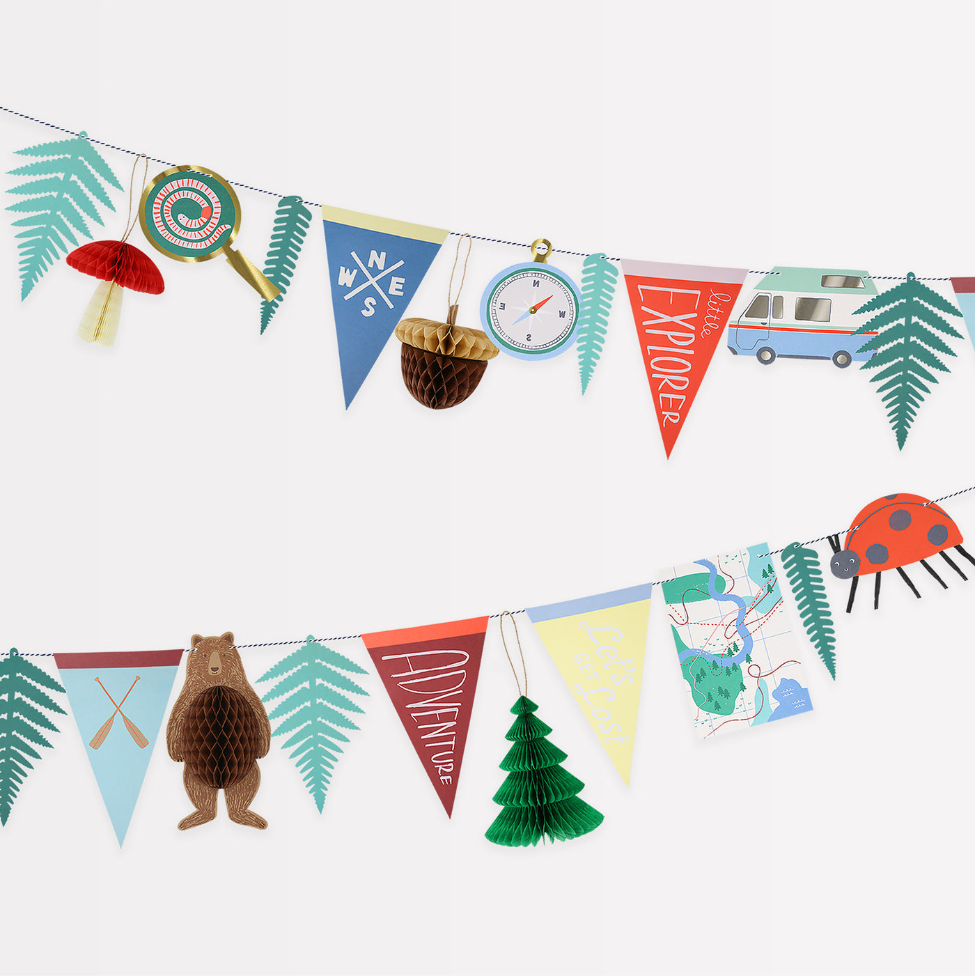 Camping Adventure Garland