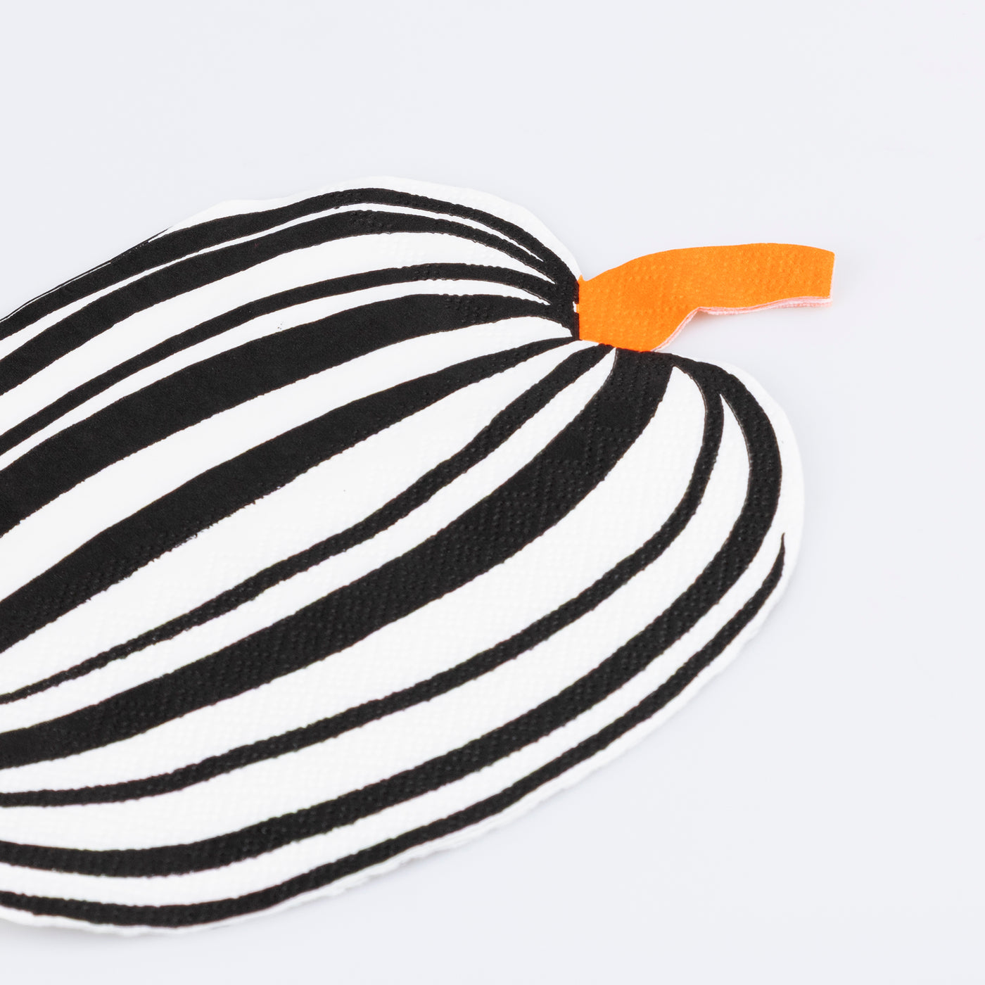 Stripe Pumpkin Napkins