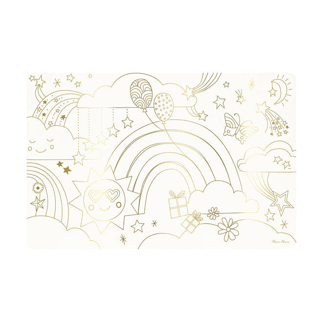 Happy Icons Colouring Placemats