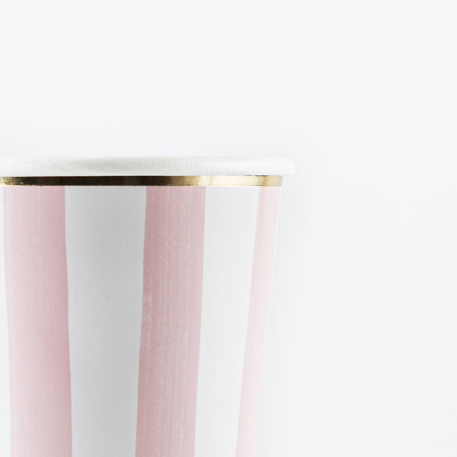 Christmas Striped Cups