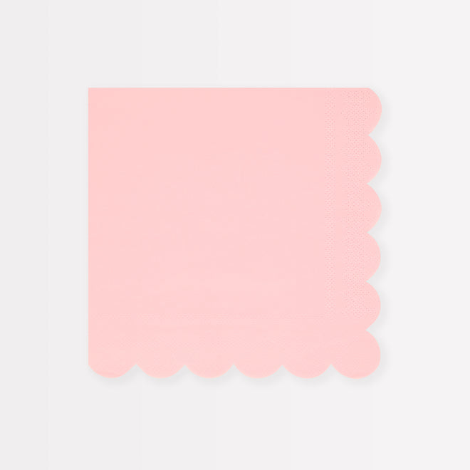 Cotton Candy Pink Large Napkins
