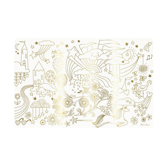 Happy Icons Colouring Placemats